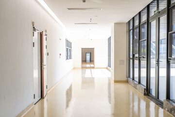 hospital building interior space background
