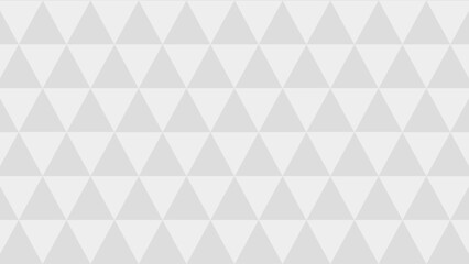 Fototapeta premium Grey seamless geometric pattern with triangles