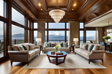 Fototapeta premium A Relaxing Living Room