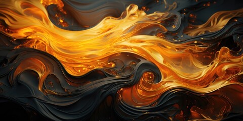 Abstract Illustration Background. Generative AI