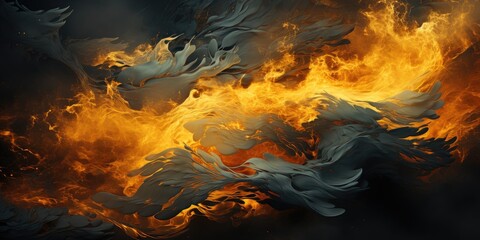 Abstract Illustration Background. Generative AI