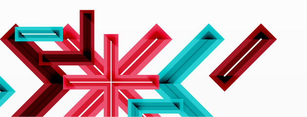 Cross line background minimal geometric template. Design for wallpaper, banner, background, landing page, wall art, invitation, prints, posters