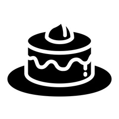 Cake ,bakery icon , dessert , birthday cake