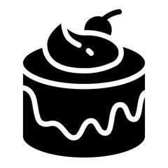 Cake ,bakery icon , dessert , birthday cake