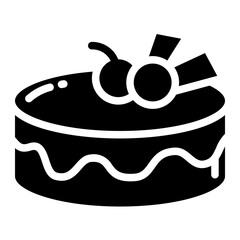 Cake ,bakery icon , dessert , birthday cake
