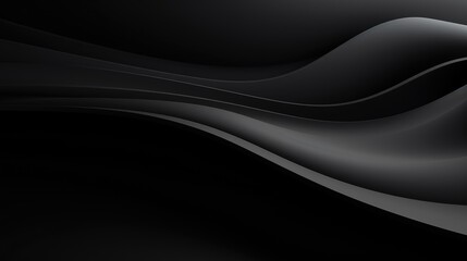 Abstract Black Background. Generative AI