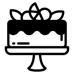 Cake ,bakery icon , dessert , birthday cake