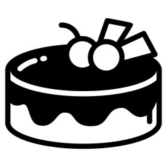 Cake ,bakery icon , dessert , birthday cake