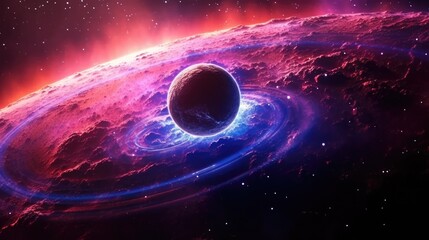 Outer Space Background, Space Wallpaper. Generative AI