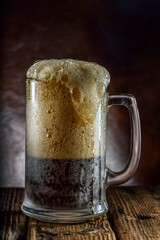 Refreshing Pour: Close-Up of Pouring and Serving Cold Beer into a Glass, Showcased in Crisp 4K Resolution