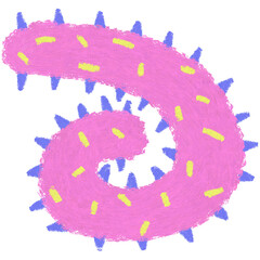 neon bacteria virus 