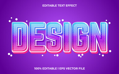 Design 3d editable text effect, template with 3d style use for logo and business brand