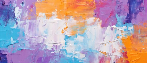 Color paint strokes art canvas, artistic texture banner
