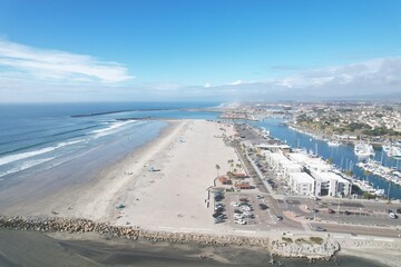 Drone Footage Oceanside Harbor and Bay