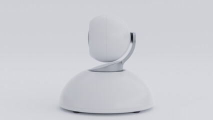 Mini web camera product design concept premium photo 3d render