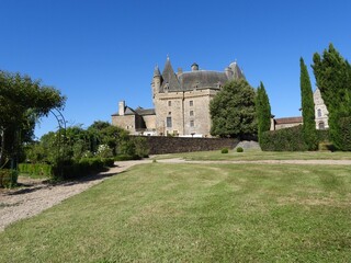 Fototapeta na wymiar Château de Jumilhac le Grand en Dordogne.