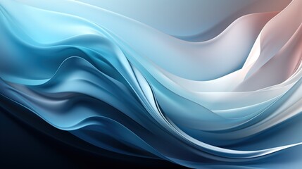 Oceanic Blue Gradients Background Wallpaper for Serene and Calming Designs, deep navy, cerulean, aqua, Ai generative
