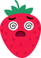 Strawberry Face Dazed Stun