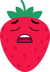 Strawberry Face Over Sigh