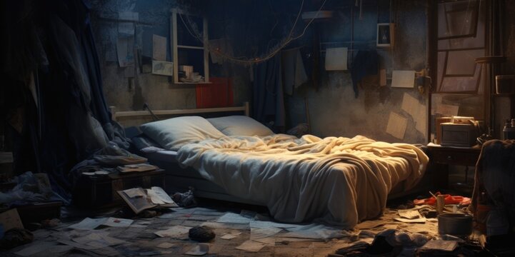 Unkempt Sleep Haven, generative ai