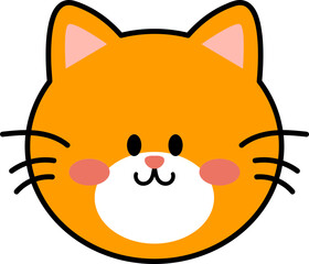 cat charactor face