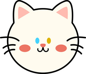 cat charactor face
