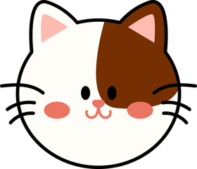 cat charactor face