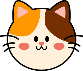 cat charactor face