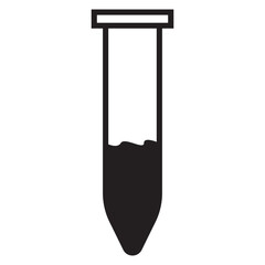 test tube icon vector