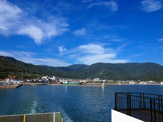 フェリーから見た池田港【香川県小豆郡小豆島町池田】20232