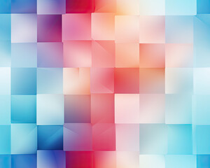 Beautiful geometric colored gradient, seamless and tiled