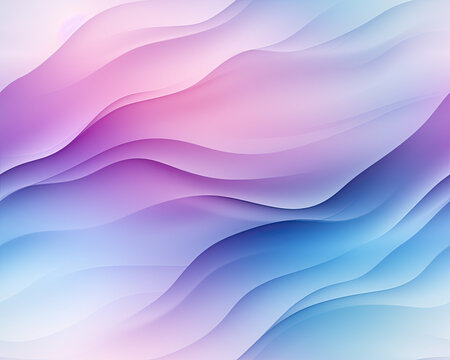 Beautiful And Vivid, Wavy And Colored Gradient Background, Seamless And Tiled