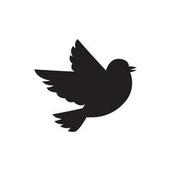 Bird vector icon. Birds flat sign design. Bird symbol pictogram. UX UI icon