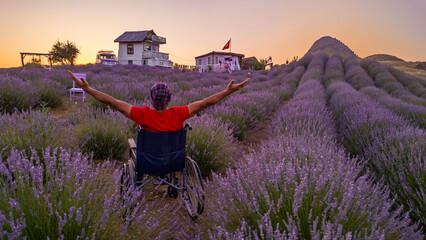 Lavender Serenity: Inclusive Rehabilitation in Nature's Embrace © emerald_media