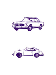 Car front-line icon design