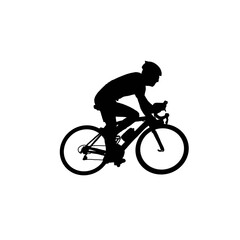 silhouette of a bicycle