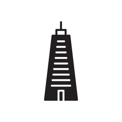 Building vector icon. City building flat sign design. Building home symbol pictogram. UX UI icon