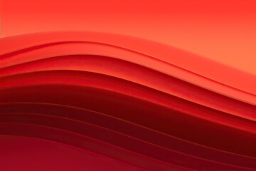 Contemplating Red Gradient Colors Background AI Generated
