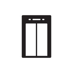 Elevator vector icon. Elevator flat sign design. Elevator symbol pictogram. UX UI icon