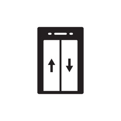 Elevator vector icon. Elevator flat sign design. Elevator symbol pictogram. UX UI icon