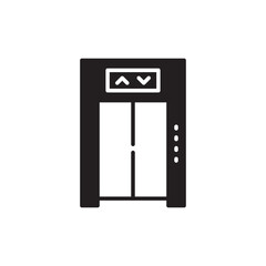 Elevator vector icon. Elevator flat sign design. Elevator symbol pictogram. UX UI icon