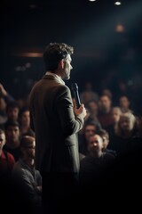 Male speaker