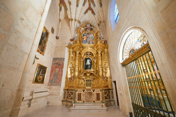 Chapel of San Juan de Sahagún inside the Cathedral of Burgos, Castilla y Leon, Spain