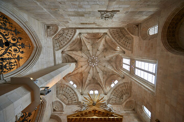 Chapel of the Presentation inside the Burgos Cathedral - obrazy, fototapety, plakaty