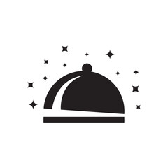 Fototapeta premium Food platter vector icon. Food platter flat sign design. Food platter symbol pictogram. UX UI icon