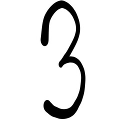 Naklejka premium three