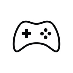 Joystick vector icon. Gamepad flat sign design. Game pad symbol pictogram. UX UI icon. Gaming icon
