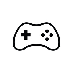 Joystick vector icon. Gamepad flat sign design. Game pad symbol pictogram. UX UI icon. Gaming icon