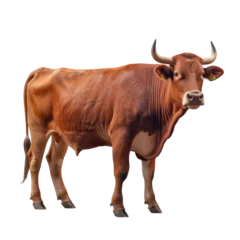 Rolgordijnen cow isolated on transparent background cutout © Papugrat