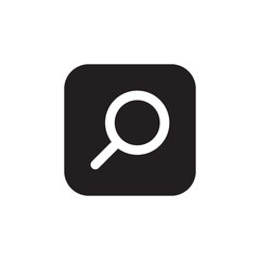 Loupe vector icon. Magnifier flat sign design. Zoom symbol pictogram. UX UI icon